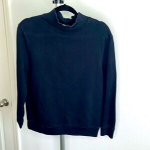 Varley Designer Slip-on Sweatshirt Black Medium with Back Cut Out Window Street